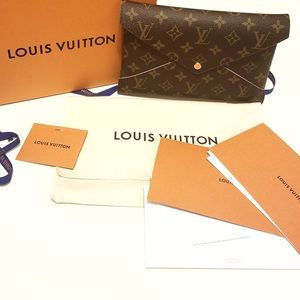 Louis Vuitton Kirigami Pouchette Envelope Pink LG